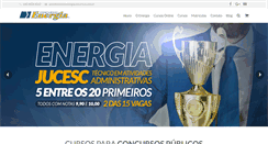 Desktop Screenshot of energiaconcursos.com.br